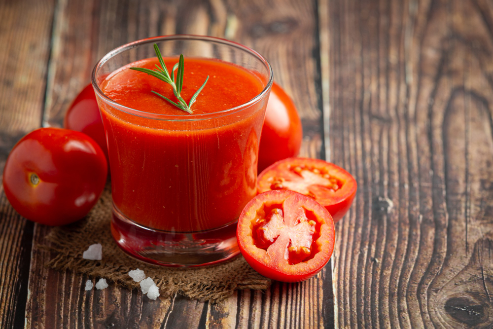Fresh Tomato Juice Ready Serve