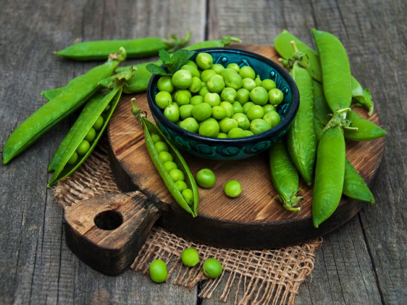 Green Peas Table