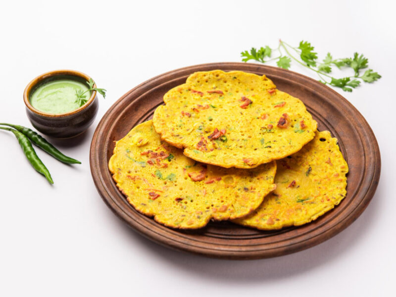 Cheela Chilla Chila Is Rajasthani Breakfast Dish Generally Made With Gram Flour Besan