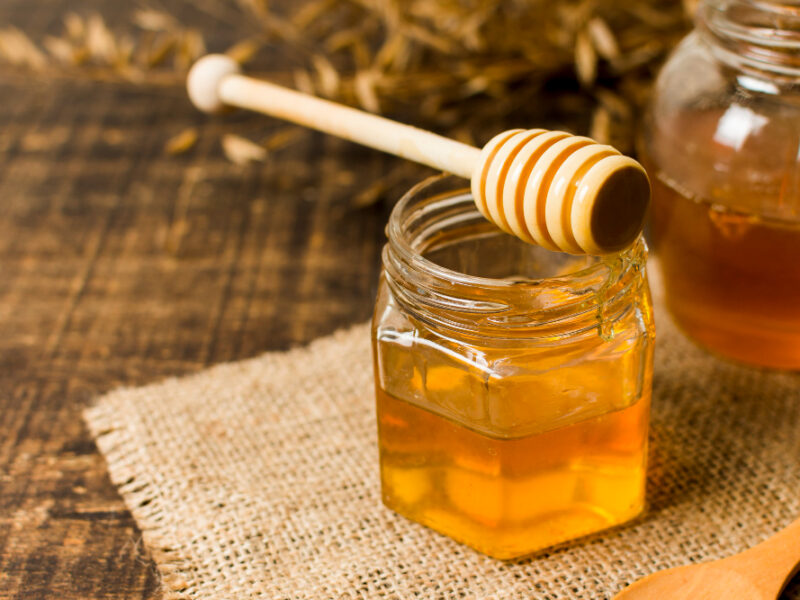 Honey Spoon Jar