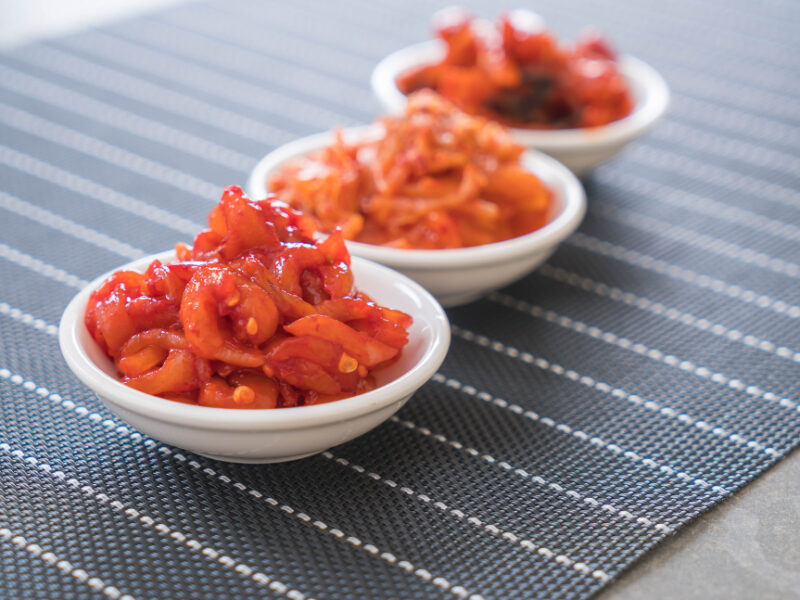 Chinese Cabbage Squid Radish Kimchi