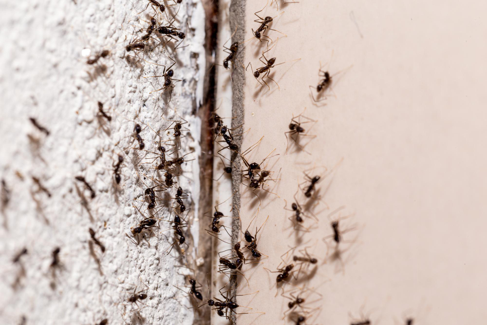 bugs-wall-coming-out-through-crack-wall-sweet-ant-infestation-indoors