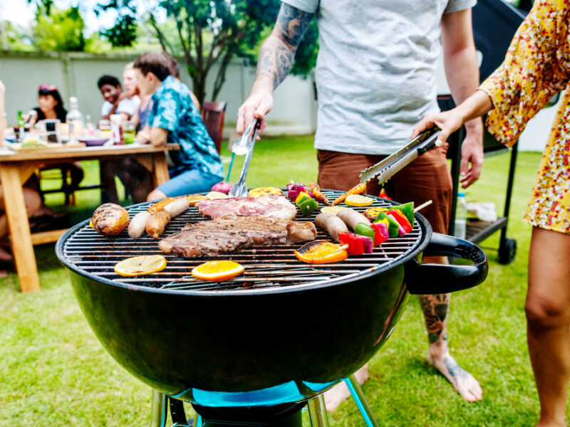 Steak Barbecues Cooking Grilling Charcoals