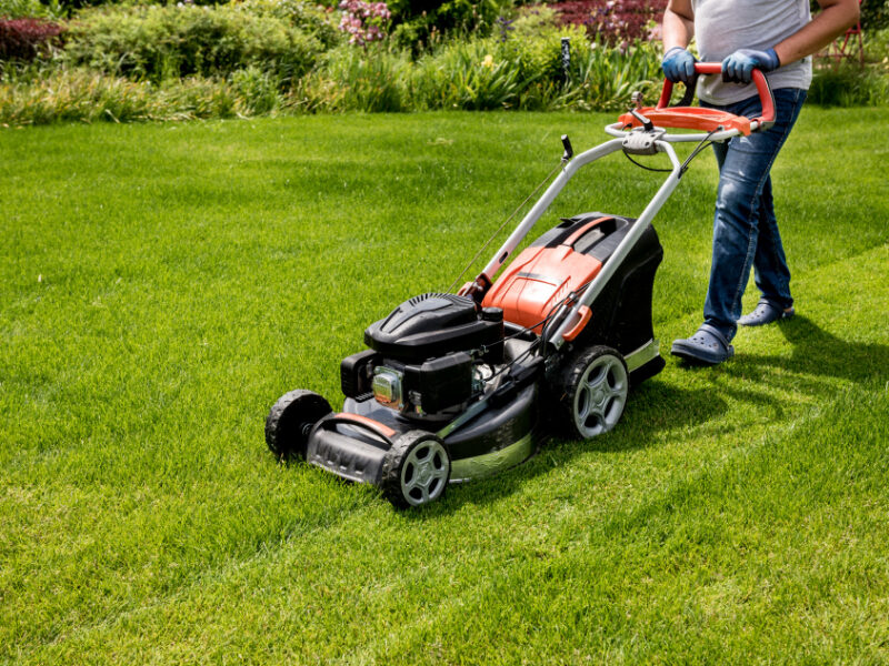 gardener-mowing-lawn