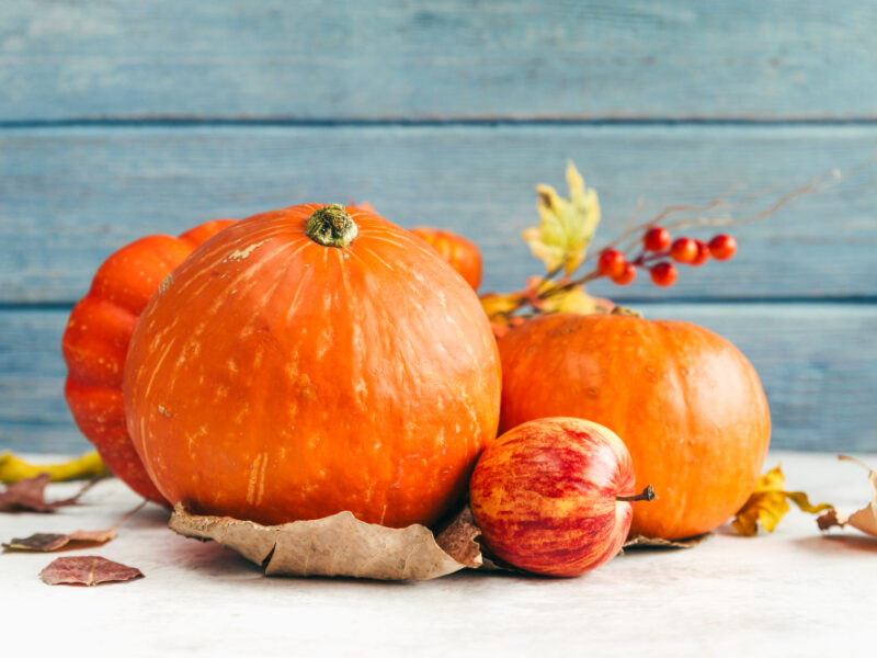 pumpkins-apple-table