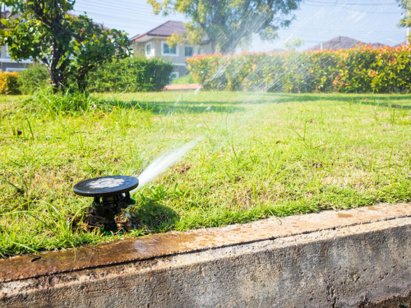 Automatic Lawn Sprinkler Watering Grass Garden Irrigation System