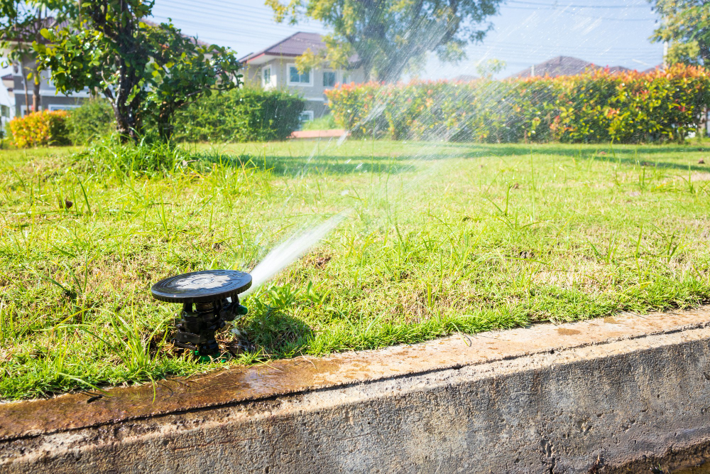 Automatic Lawn Sprinkler Watering Grass Garden Irrigation System