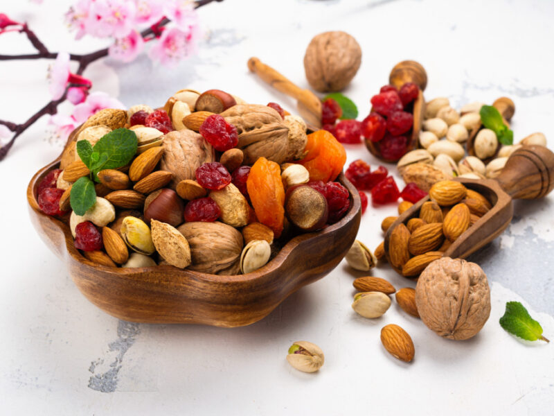 Assortment Dry Fruits Nuts