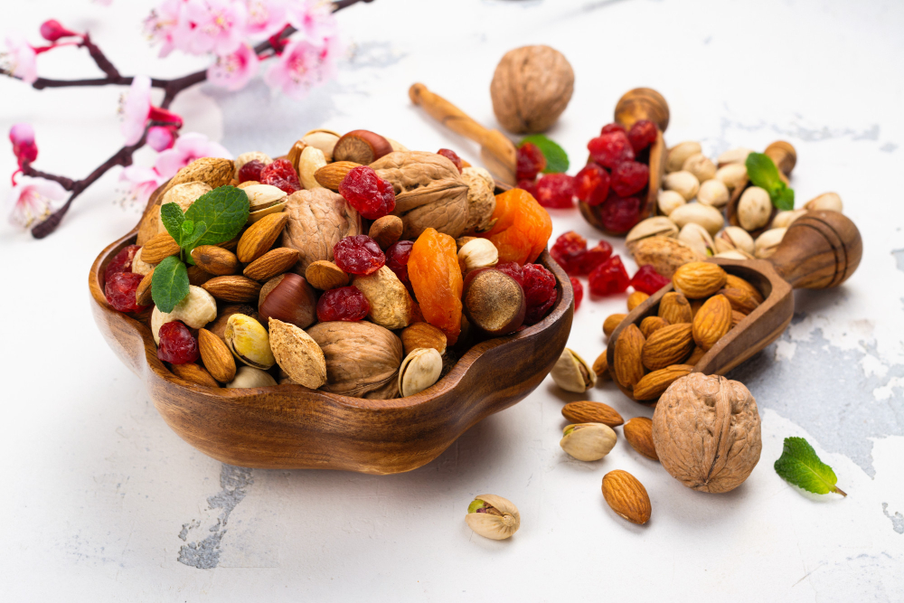 Assortment Dry Fruits Nuts