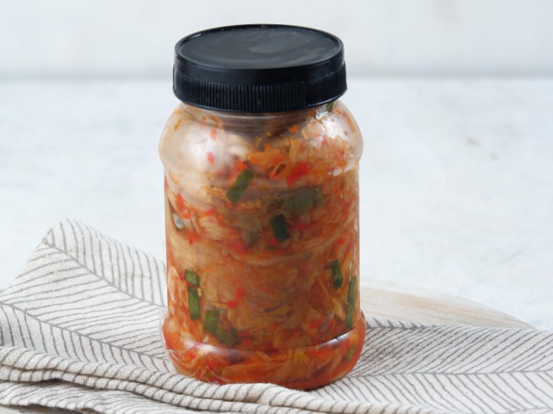 Homemade Korean Kimchi Jar