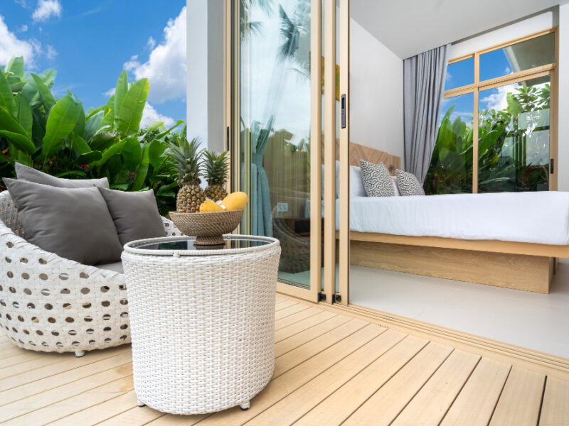 bedroom-with-balcony-green-garden