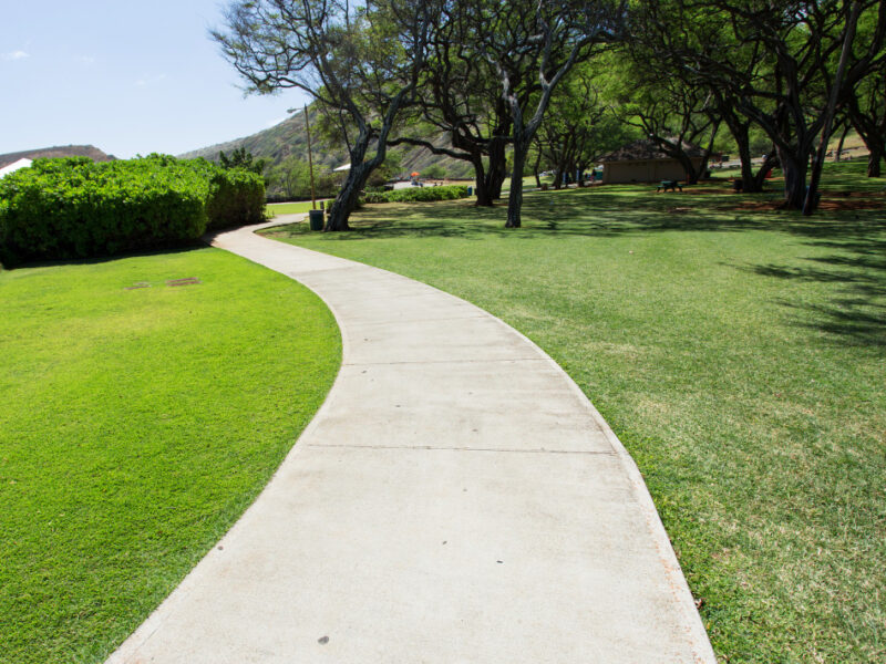 Pedestrian Walkway Park