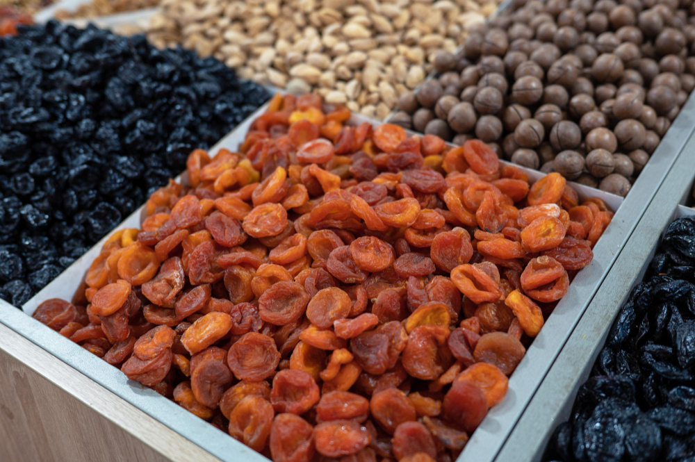 Dried Fruits Nuts Local Food Market